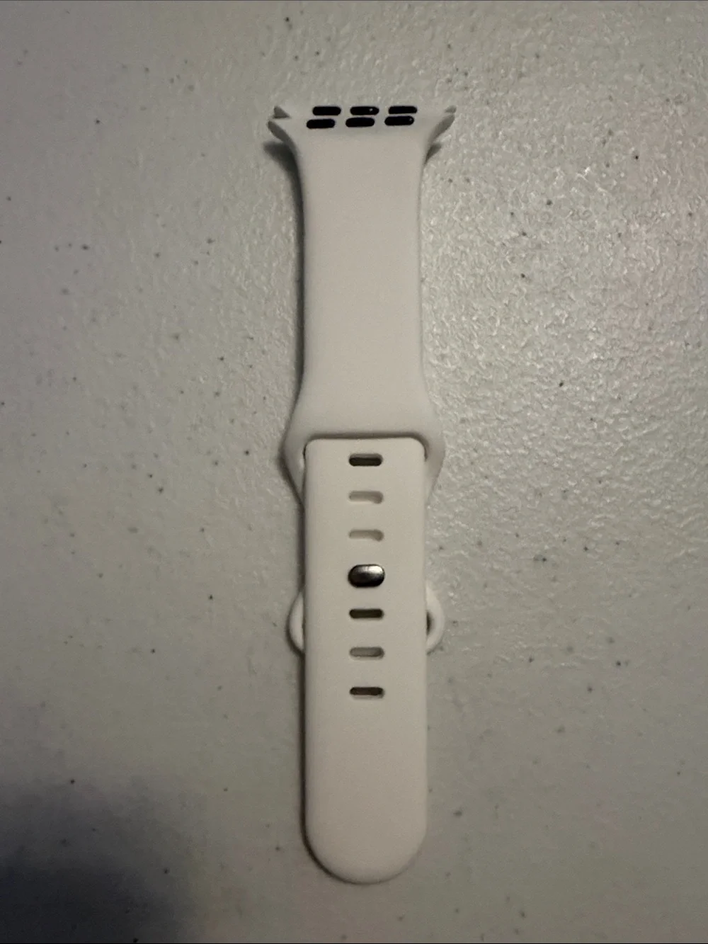 White Silicone Wristband Replacement for Smartwatches